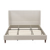 Upholstered Bed & High Headboard Design
