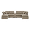 Modular Cloud Sofa, Freely Configurable Corner, Living Room Furniture