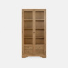 Tall Display Cabinet With Glass Doors