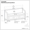 Connaught - Storage Bench