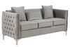 Bayberry - Velvet Sofa With 3 Pillows Bayberry - Velvet Sofa With 3 Pillows