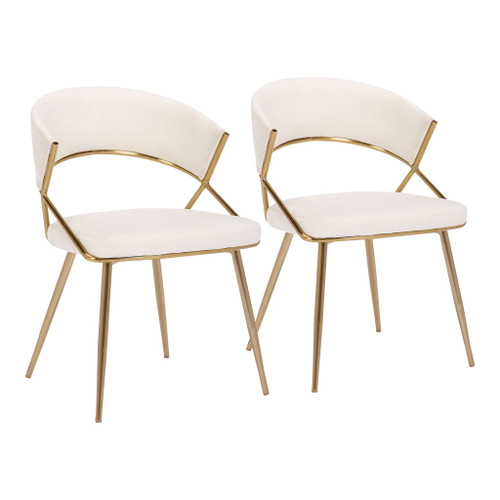 Jie - Glam Dining Chair (Set of 2) Jie - Glam Dining Chair (Set of 2)