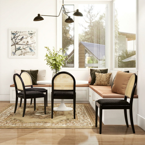 Panama - Curved Cane Side Dining Chair (Set of 2)