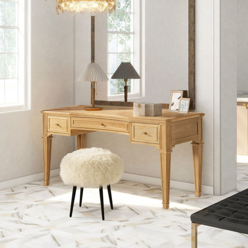 Dauphin - 3 Drawer Executive Desk Dauphin - 3 Drawer Executive Desk