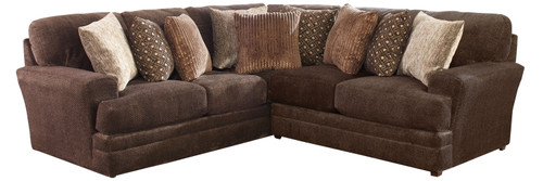 Mammoth Modular Sectional - Armless Sofa - Chocolate - 38"