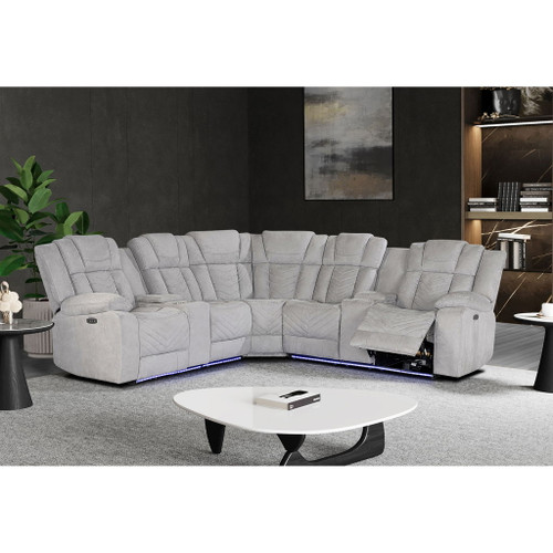Raize - Sectional - Ash Raize - Sectional - Ash