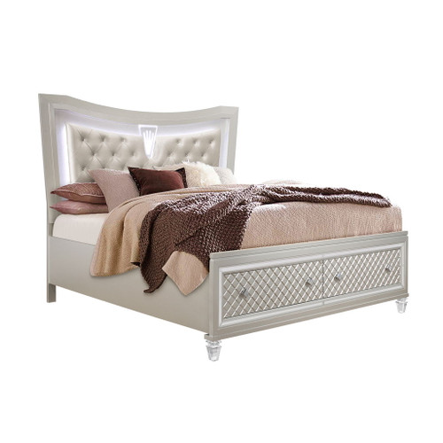 Cross - Elegant Design Bed With LED Cross - Elegant Design Bed With LED