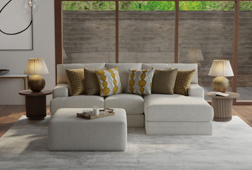 Tori - Sectional With Comfort Coil Seating, Cocktail Ottoman And Accent Pillows Included Tori - Sectional With Comfort Coil Seating, Cocktail Ottoman And Accent Pillows Included