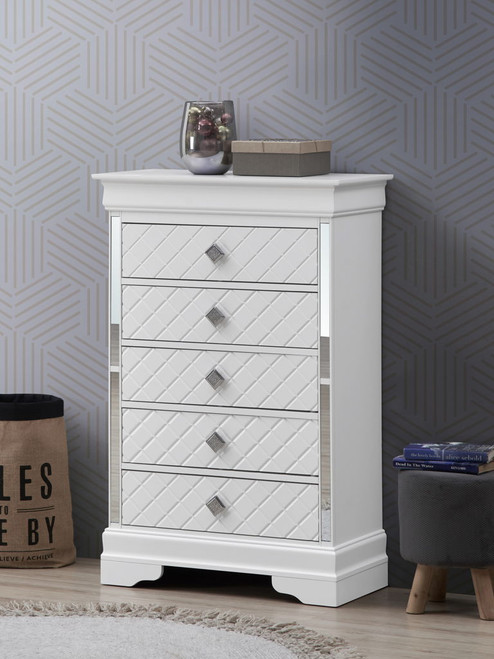 Verona - Stylish Chest - Silver Champagne Verona - Stylish Chest - Silver Champagne