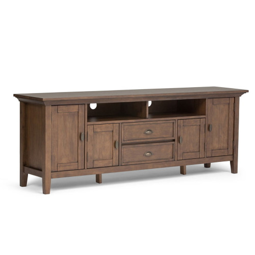 Redmond - TV Media Stand - Rustic Natural Aged Brown Redmond - TV Media Stand - Rustic Natural Aged Brown