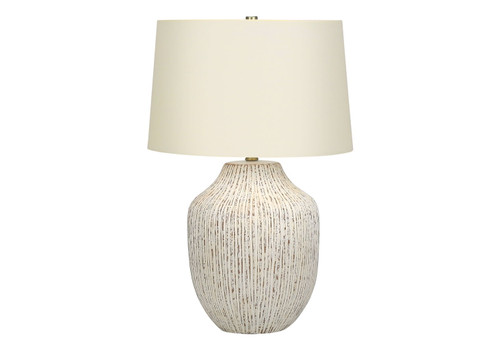 Lighting, Table Lamp, Ceramic, Transitional - Cream