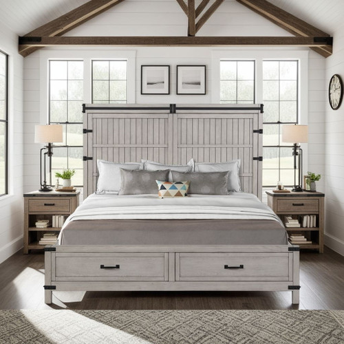 Alexandria - Storage Wood Bed Alexandria - Storage Wood Bed