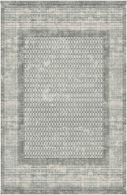 Macau - Non - Slip Accent Rug - White / Gray