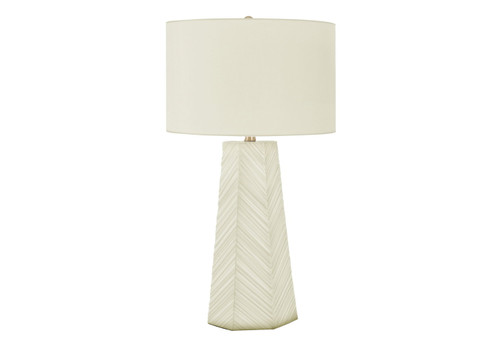 Lighting, Table Lamp, Ceramic, Contemporary - White