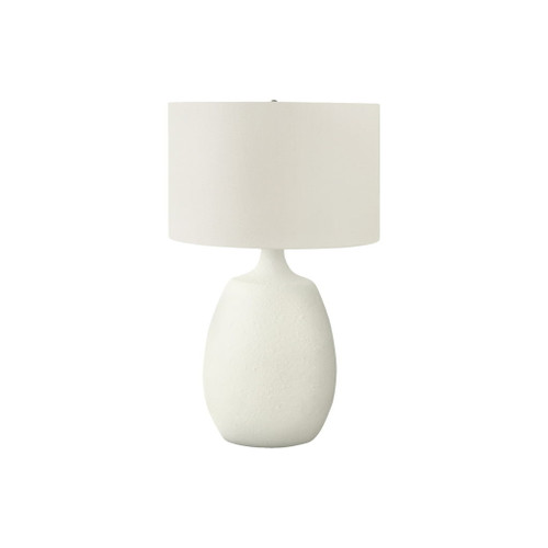 Lighting, Table Lamp, Resin, Contemporary - Cream