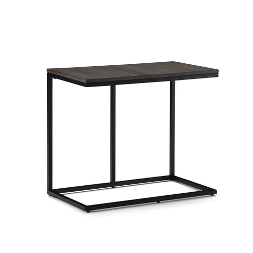 Ward - Wide C Side Table - Warm Gray Ward - Wide C Side Table - Warm Gray