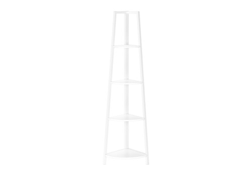 Bookshelf, Etagere, Corner, 4 Tier, Office, Contemporary & Modern