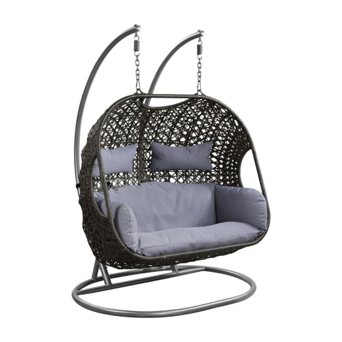 Vasant - Wicker Hanging Chair - Gray
