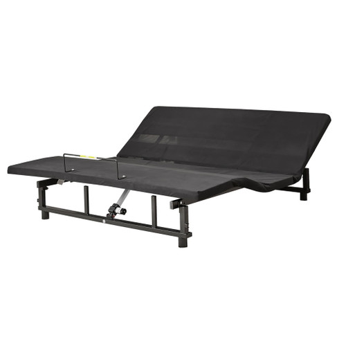 Adjustable Bed Base Frame & Head And Foot Incline Quiet Motor King Size Zero Gravity - Antique Black