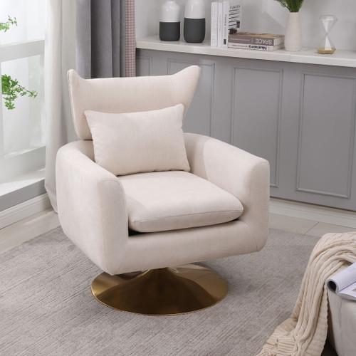 Classic Mid-Century 360 Degree Swivel Accent Chair Classic Mid-Century 360 Degree Swivel Accent Chair