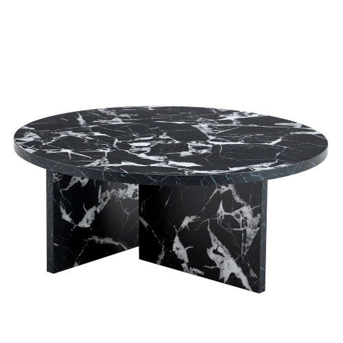 Versatile Round Coffee Table For Various Interior Styles