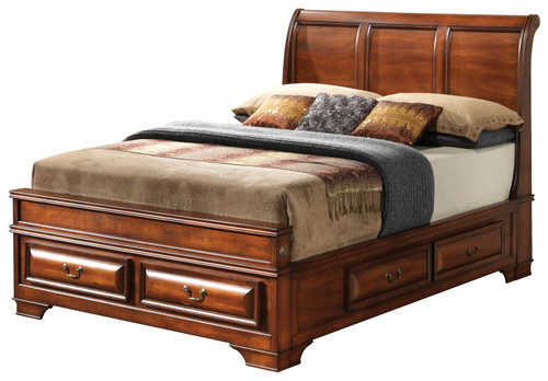 Lavita - Full Storage Bed - Oak