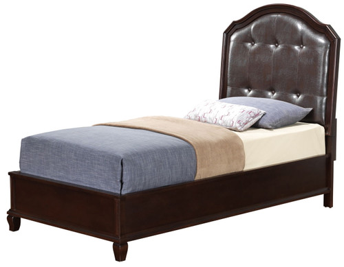 Twin Charming Transitional Bed - Cappuccino
