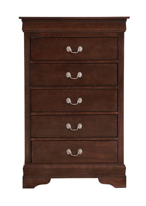 Louis Phillipe - Traditional Style Chest - Cappuccino