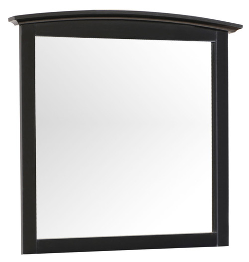 Elegant Wall Mirror - Black