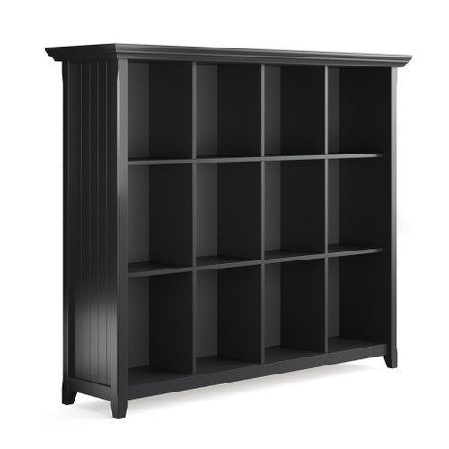 Acadian - 12 Cube Storage - Black