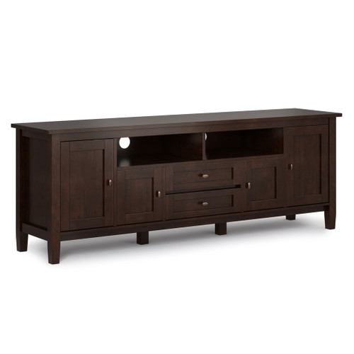 Warm Shaker - TV Media Stand - Russet Brown