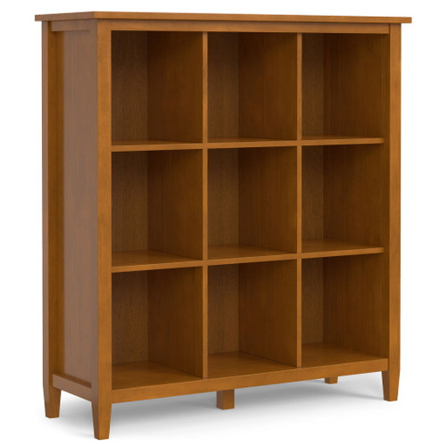 Warm Shaker - 9 Cube Storage - Brown