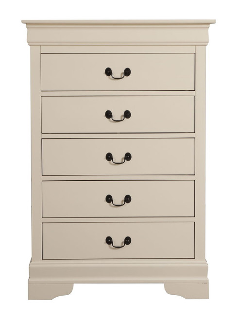 Traditional Style Storage Chest - Beige