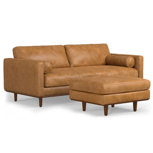 Morrison - Sofa And Ottoman Set - Sienna