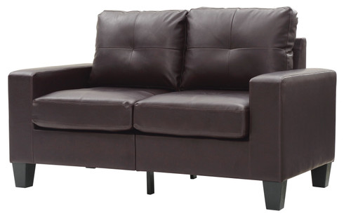Modular Loveseat - Dark Brown