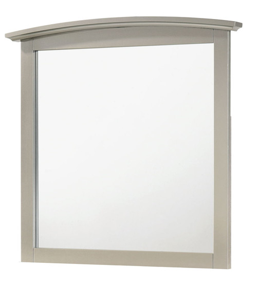 Elegant Wall Mirror - Silver Champagne