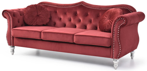 Hollywood - Sofa - Burgundy