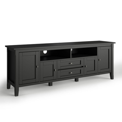 Warm Shaker - TV Media Stand - Black