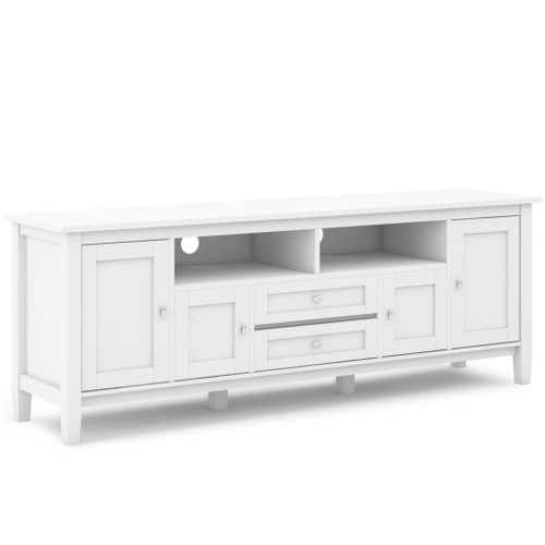 Warm Shaker - TV Media Stand - White