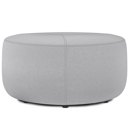 Moore - Large Ottoman - Light Gray