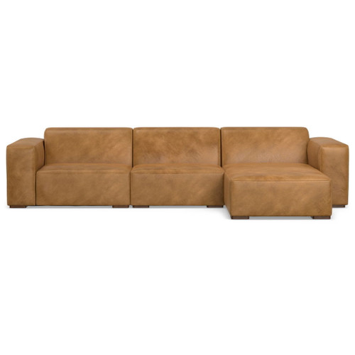Rex - 2 Seater Sofa And Right Chaise - Sienna