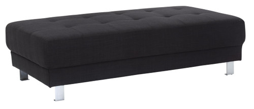 Multi-Functional Ottoman Elegant - Black