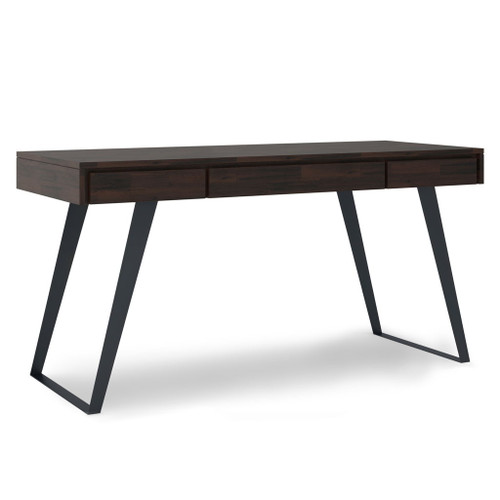 Lowry - Desk - Distressed Hickory Brown
