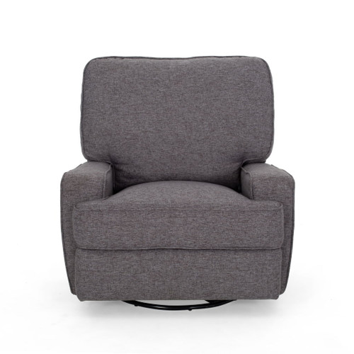 Wide Manual Standard Recliner - Charcoal