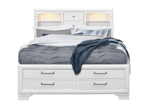 Civic - Full Bed - White