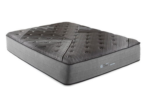 Pure Ice - 14" Full Plush Quilted Mattress - Black