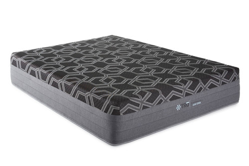 14" Queen Smooth Top Foam, Ultra Plush Mattress - Black
