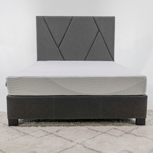 Regen - 8" King Size Cooling Copper Infused Memory Foam Mattress - White