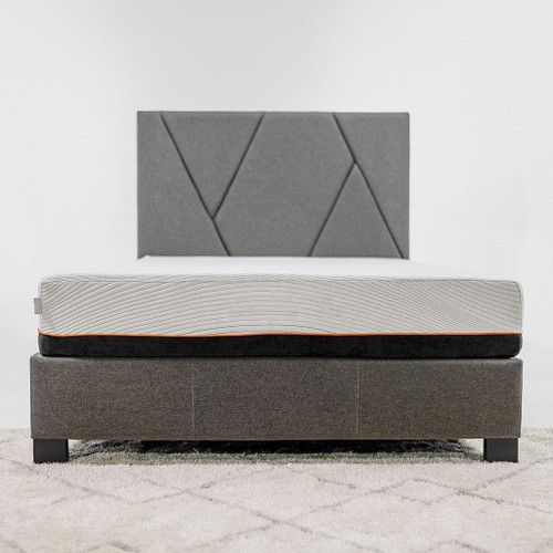 Regen - 10" King Size Cooling Copper Infused Memory Foam Mattress - White
