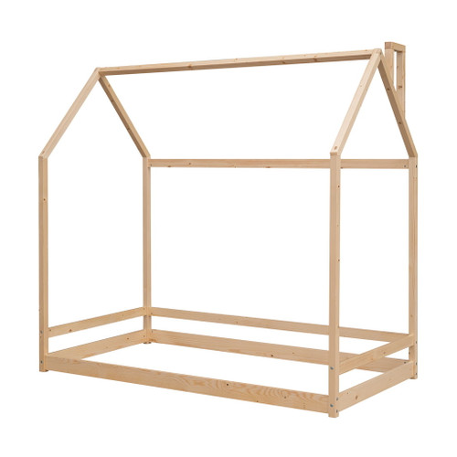 Twin Size Playhouse Bed - Natural